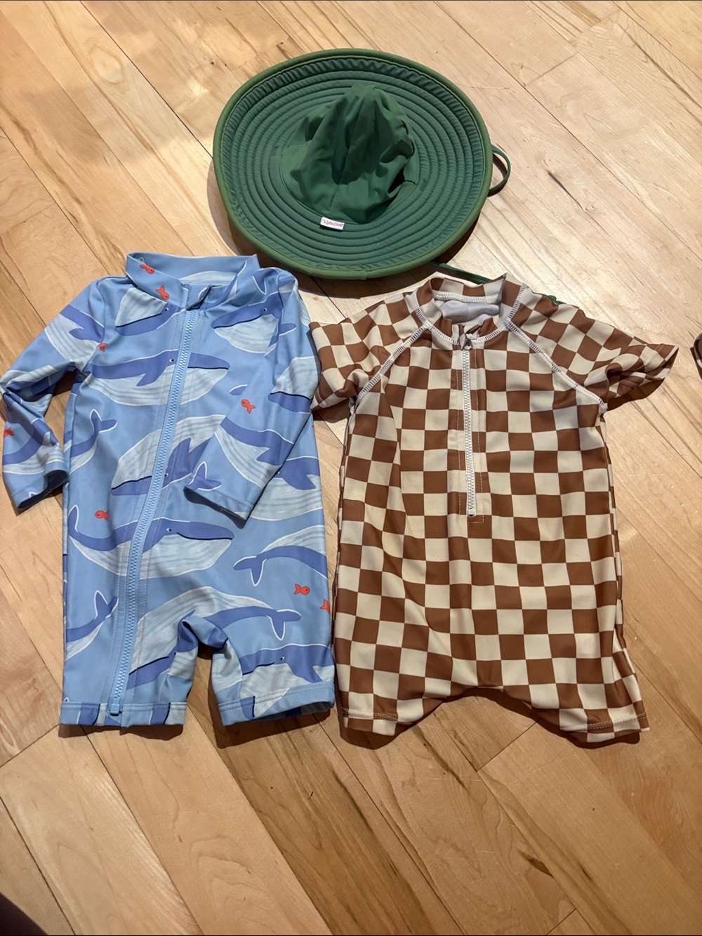 6-12 months swim set with hat